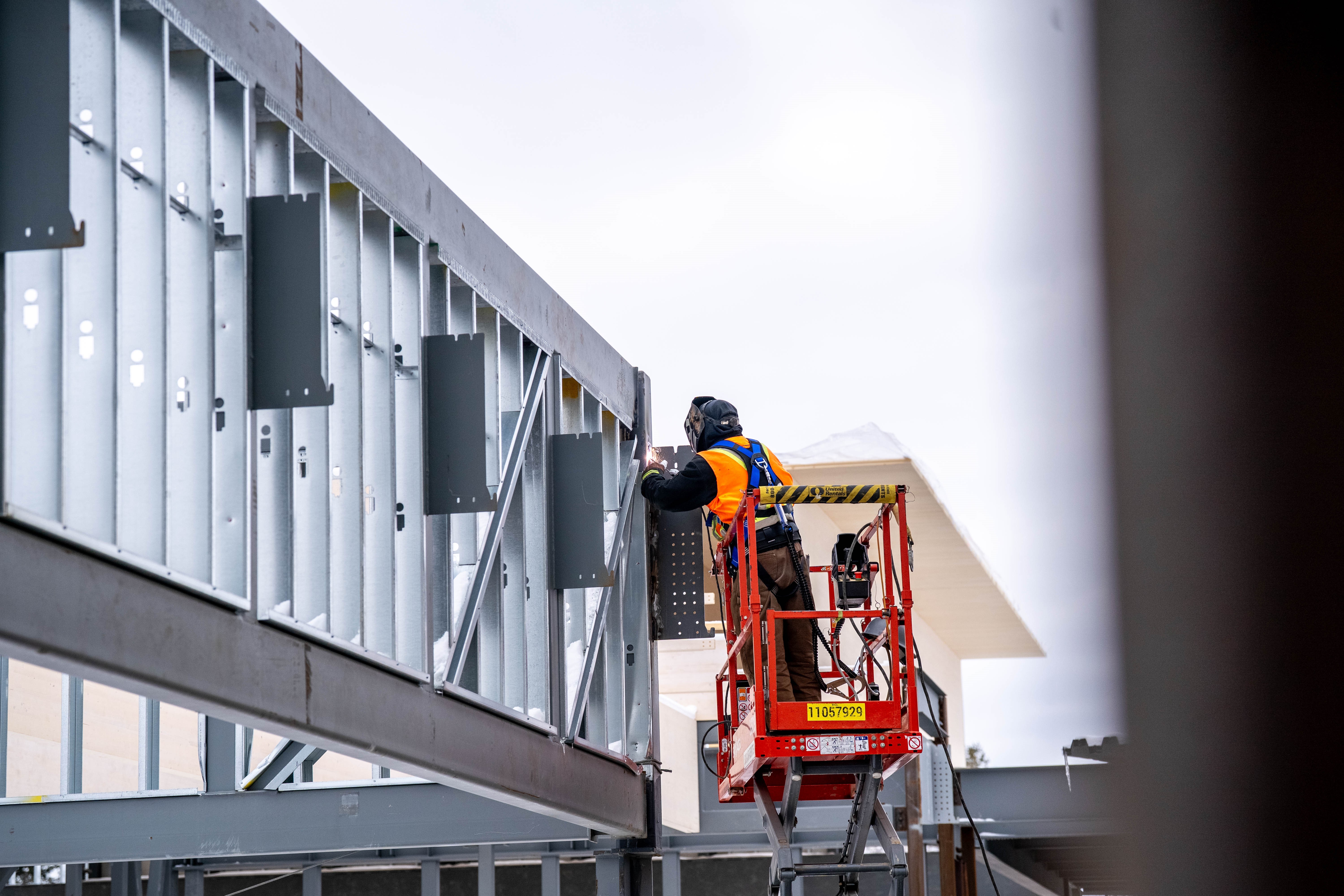 Construction at Dorsay Community and Heritage Centre