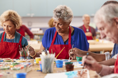 55+ paint party