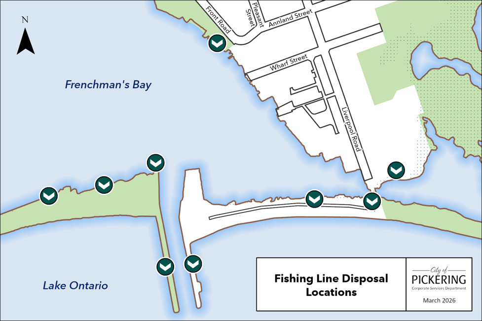 Fishing Line Disposal Locations