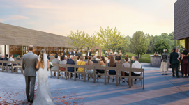 Outdoor wedding